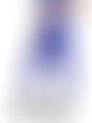 Blue high-waisted leggings and matching sports bra from a workout set by Cusuti.