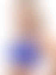 Blue high-waisted leggings and matching sports bra from a workout set by Cusuti.