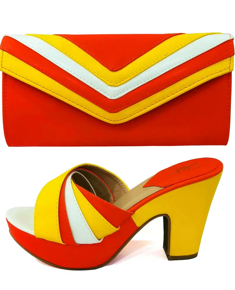 A close-up photo of a woman's leg wearing a pointed-toe slingback pump with a 5.7cm spike heel. The pump should showcase a PU