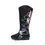 Thumbnail: Round Toe Embroidered Long Boots Side Zip Mid-Calf Booties