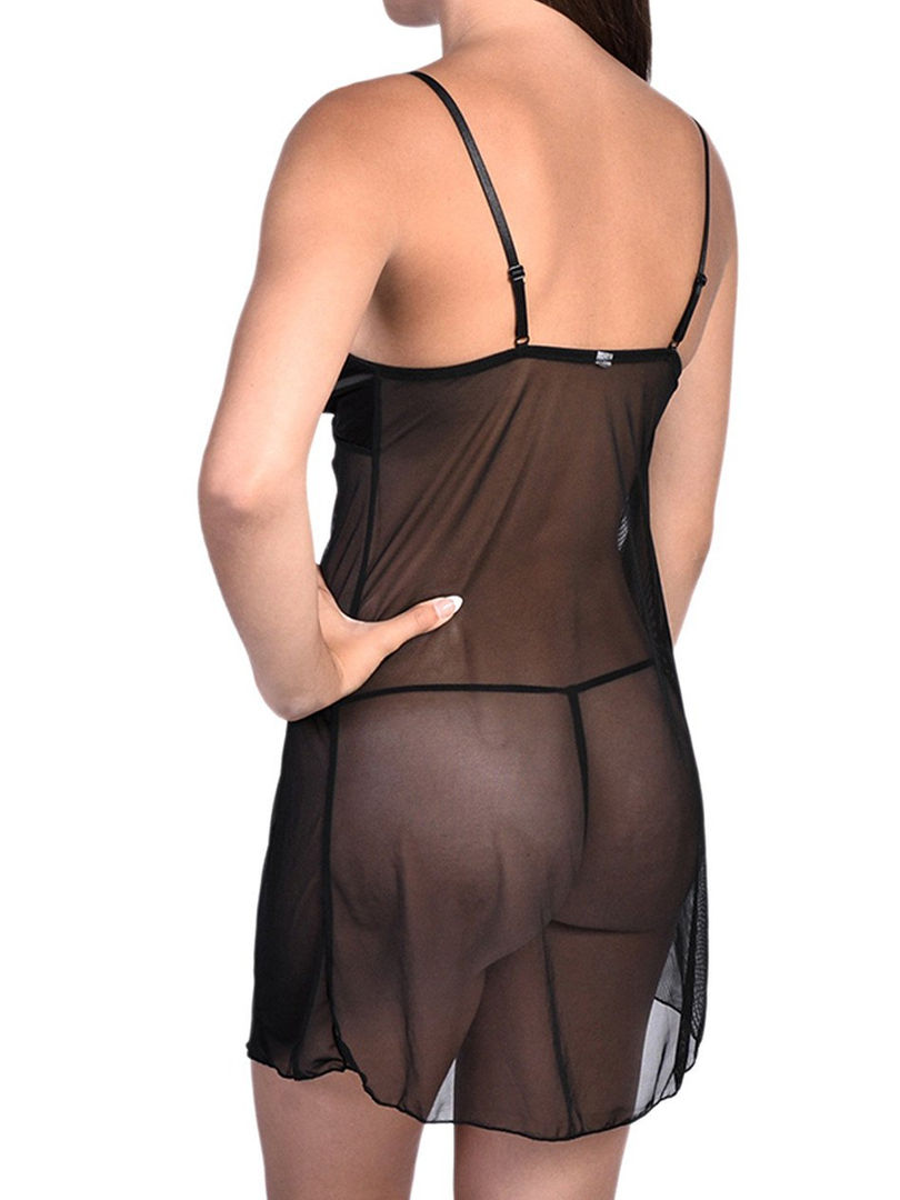 Silky Sheer Romantic Slip with Adjustable Lingerie Straps - Comfort and Elegance