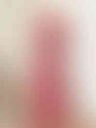 Photo of a model with Cusuti Bridal V-neck A-line evening dress with soft chiffon fabric, full lace sleeve and lace applique