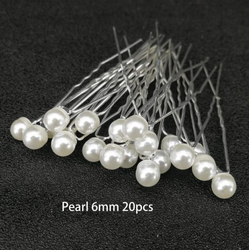 Pair of silver metal hair sticks (round) for buns, braids & updos. Inspired by Cusuti's effortless style