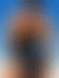 Cusuti Sequin Halter Monokini Deep V Backless Swimsuit One Piece Bathing Suit