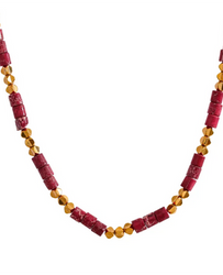 Features a trendy geometric design with a gleaming gold-plated finish.