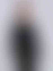 Cusuti Women's O-Neck Jersey Top in solid color. Relaxed fit, soft polyester blend fabric with slight stretch.