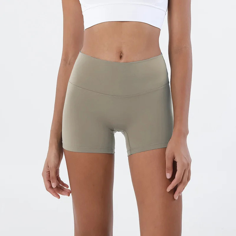Cusuti Nylon Gym Shorts Yoga Fitness Cycling Tight Elastic Breathable