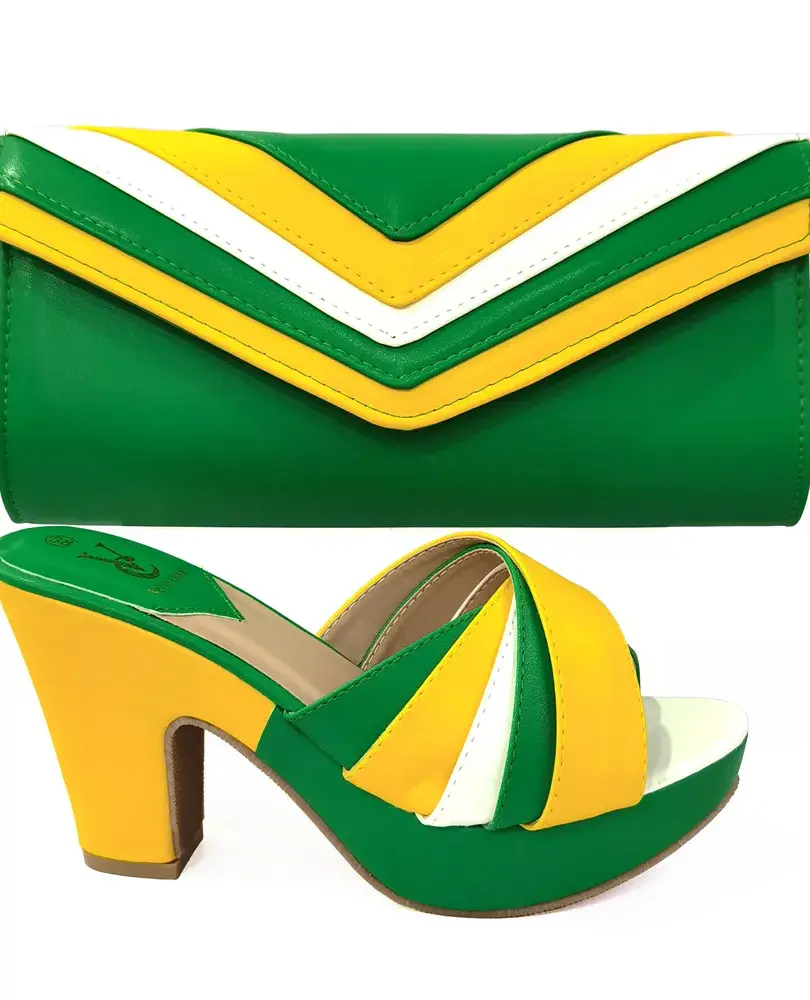 A close-up photo of a woman's leg wearing a pointed-toe slingback pump with a 5.7cm spike heel. The pump should showcase a PU