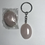Thumbnail: Rose Quartz Crystal Keychain 