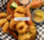 fried crab leg and shrimp