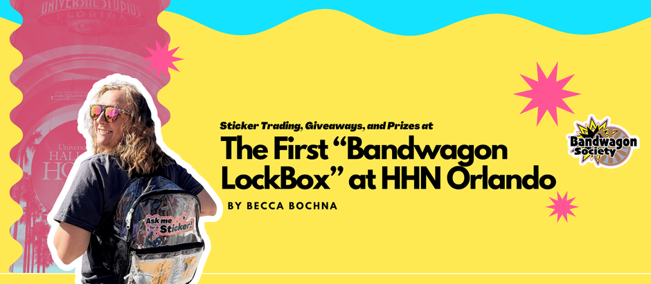 The First "Bandwagon LockBox" at HHN Orlando