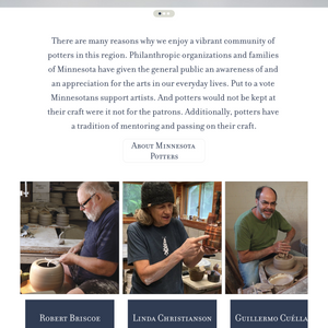 Sharing The Fire - Website Design