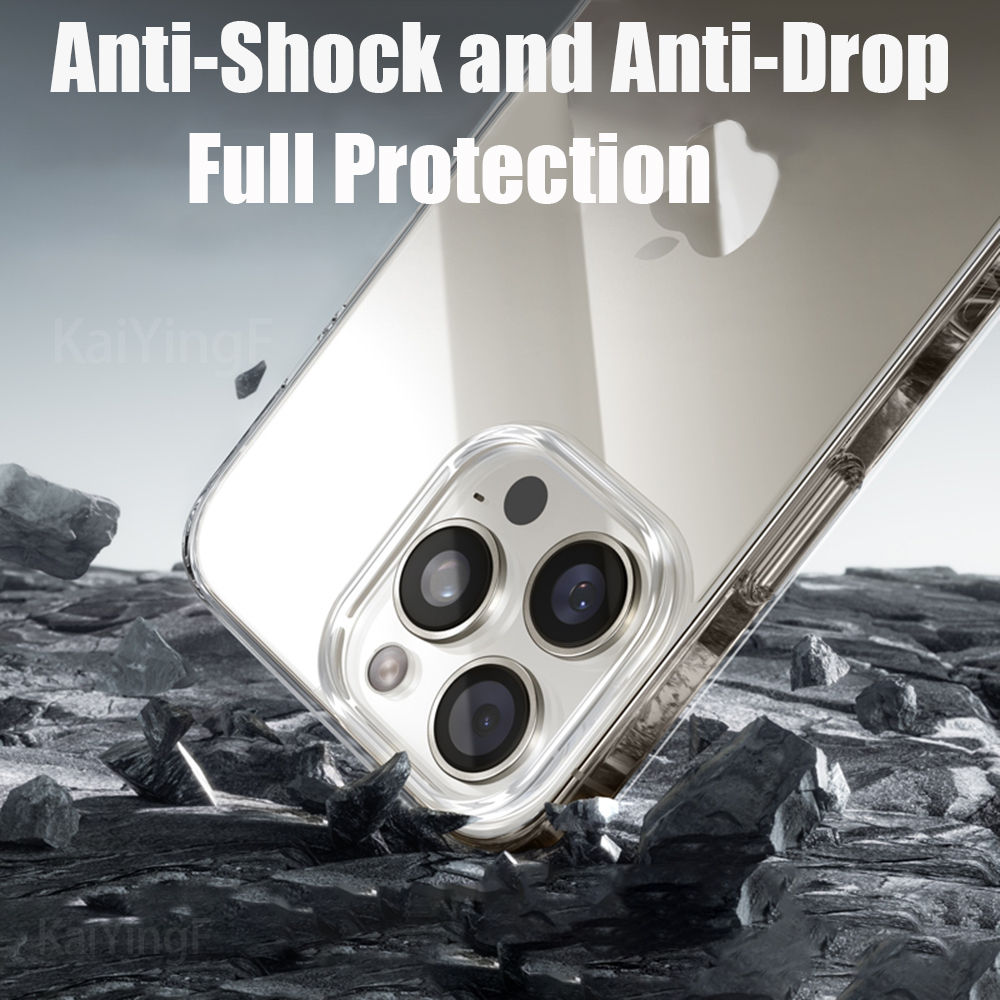 Luxury Transparent Case For iPhone 16 15 11 12 13 14 Pro Max Soft TPU Silicone F