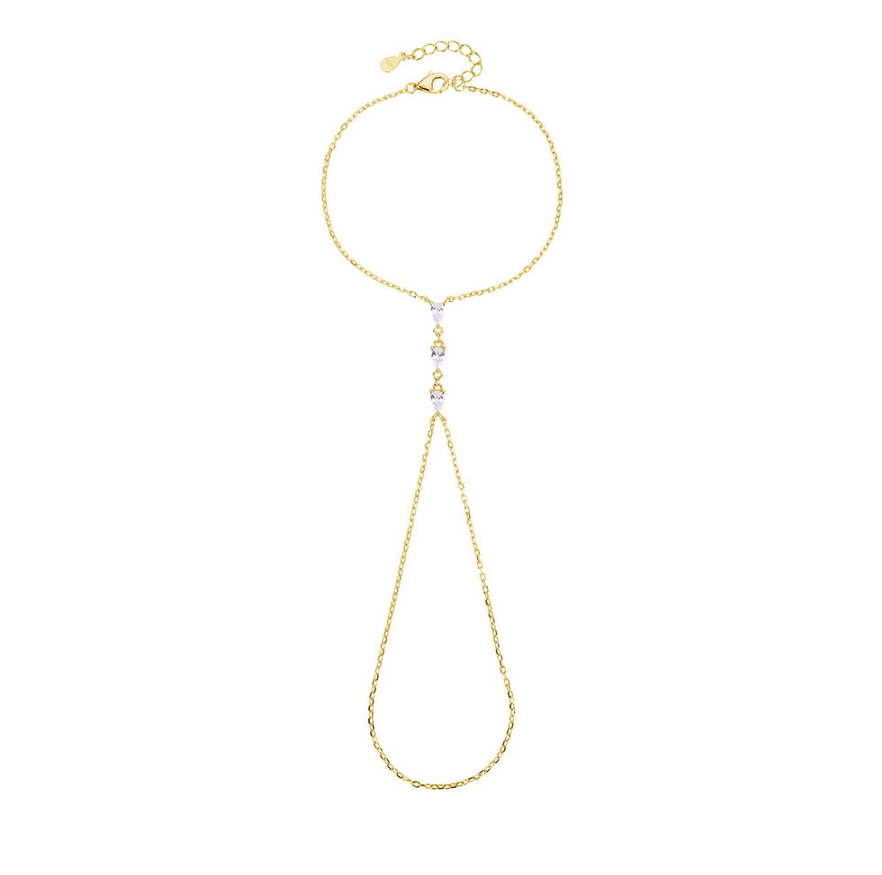 תמונה ממוזערת: צמיד טבעת שלושה זרקונים