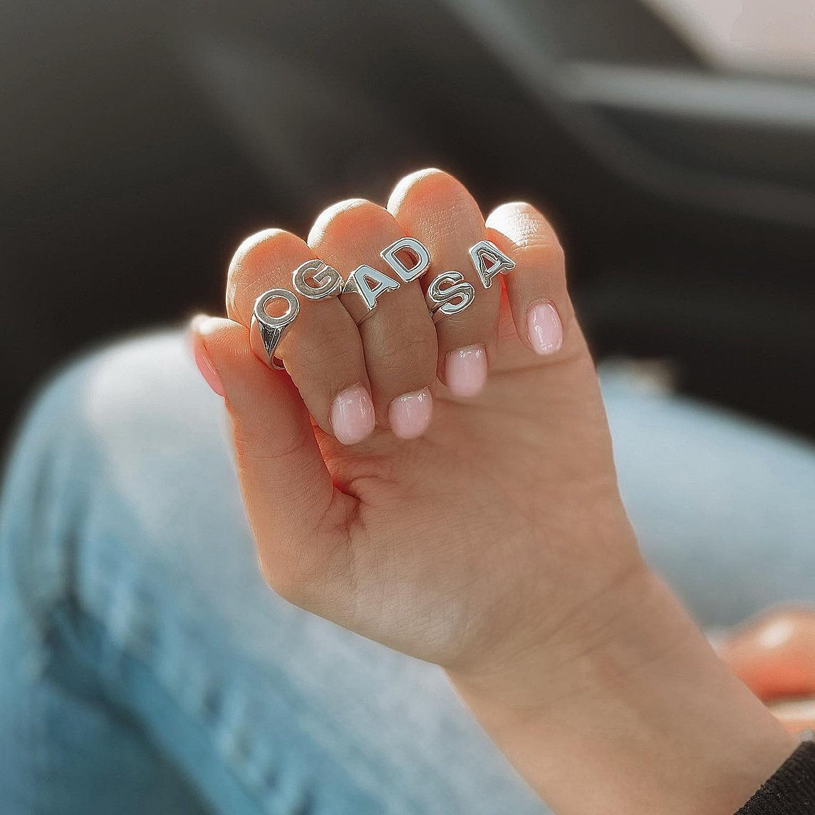 טבעת אותיות 