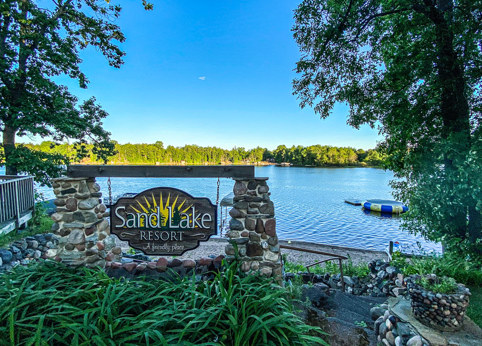 Sand Lake Resort Vacation Rental Cabins Boat Rentals and Family Resort