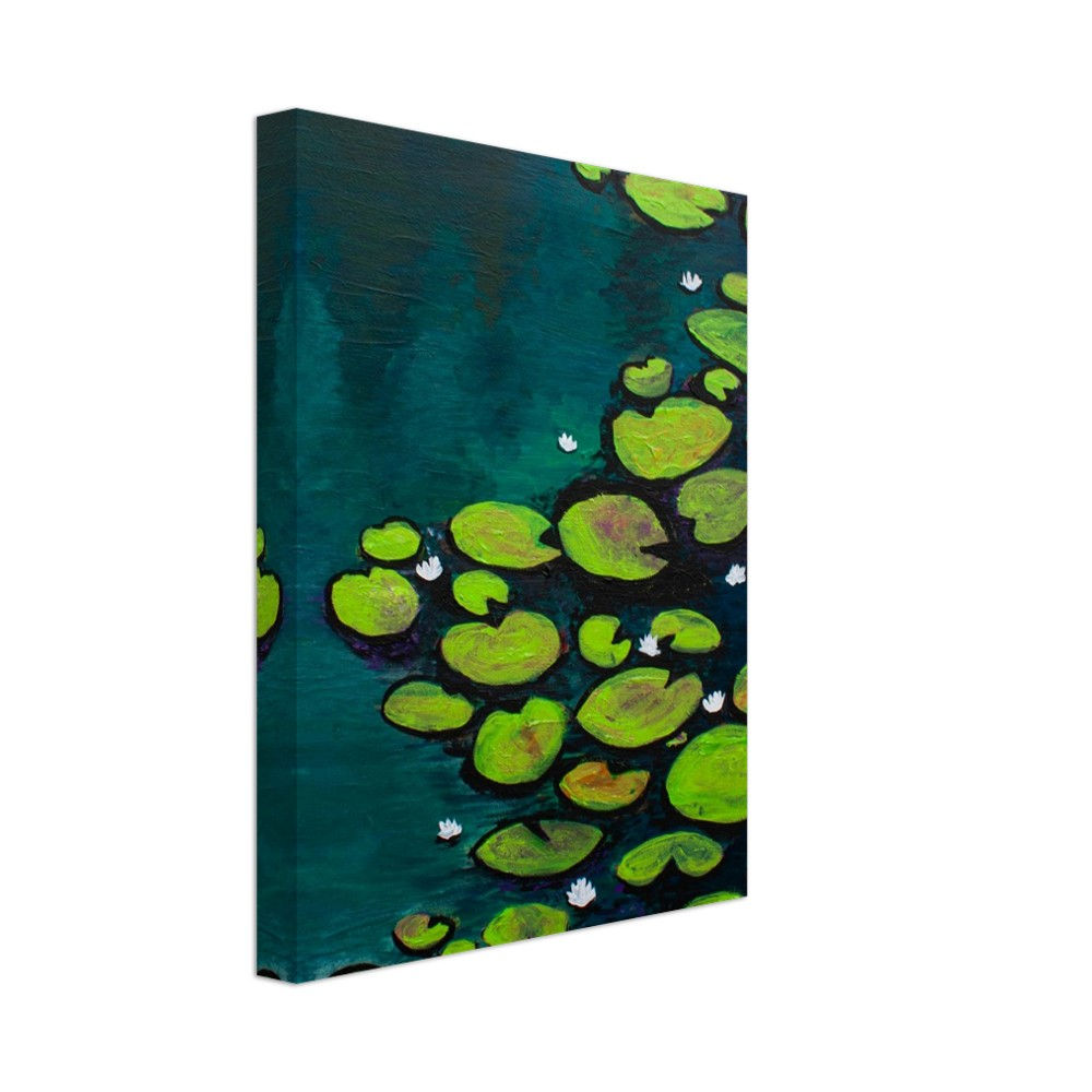 "Lilly Lake" Original Acrylic Canvas Print