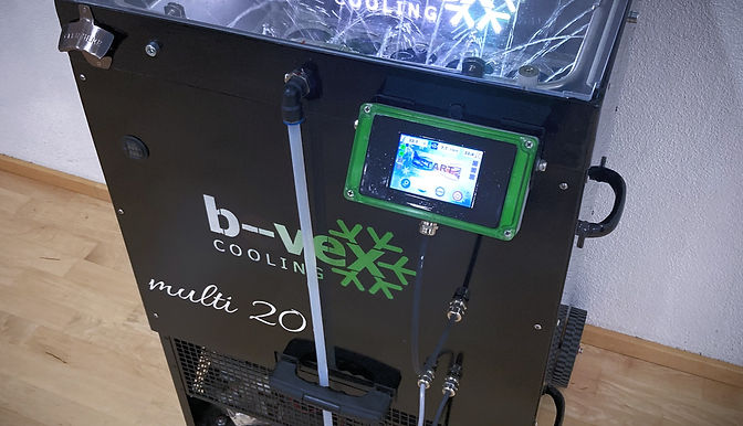 Firefly a portable power pack consisting of two car batteries and an integrated W