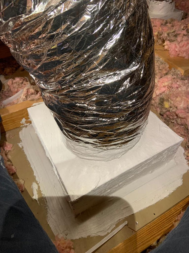 Ductwork project photo published by Elias Brothers Cooling