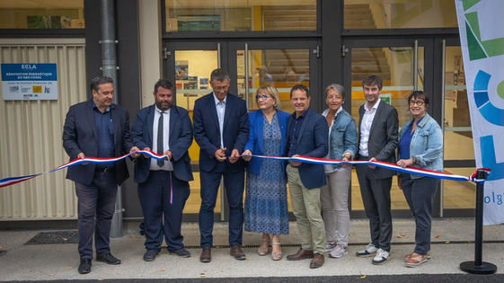 🏊☀️ Inaugurations d'Aqua'Rel et du GES-COSEC de Lons-le-Saunier 🇫🇷✂️