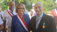 Cérémonie du 14 juillet - Remise de Médaille à Roland BERTHELIER