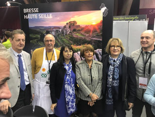 Le département du Jura est bien présent et en bonne place à la Foire internationale et gastronomique
