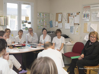 Visite de l'EHPAD de Val Suran