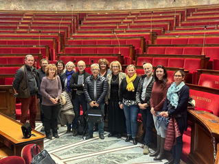 Visite de l'Assemblée nationale - Conseil Municipal de Saint-Didier