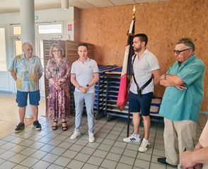 Rencontre avec les Anciens Combattants et Portes-Drapeaux de Plainoiseau