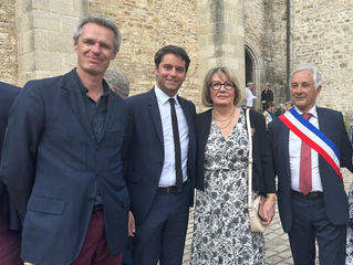 Visite et concert de l'Abbaye de Baume-les-Messieurs avec Monsieur le Ministre Gabriel ATTAL