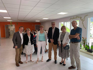 Inauguration d'un résidence seniors à Cousance