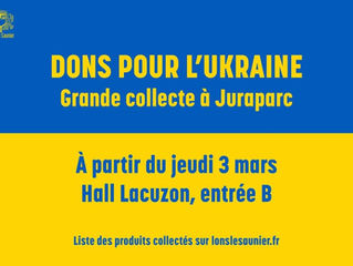 L'ambassade de France est opérationnelle à Lviv, en Ukraine / Collecte de dons