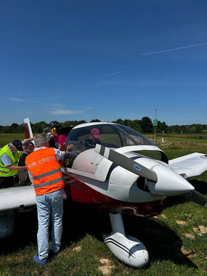 Baptêmes de l'air pour les Enfants de l'IME de Perrigny
