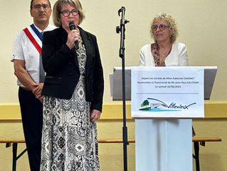 Départ en retraite de Fabienne CHARVET