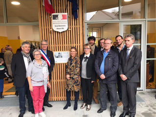 Inauguration de l’Ecole Simone Veil à Montmorot