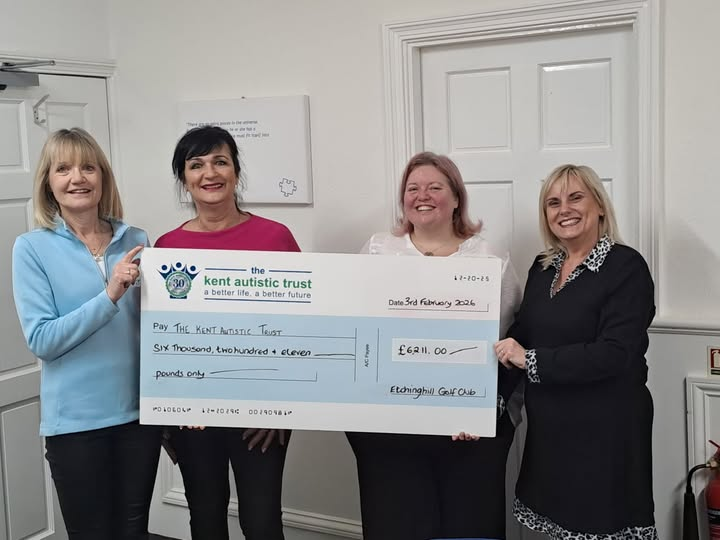 A special thank you to Caroline Fletcher, the Ladies Captain at Etchinghill Golf Club, raising an incredible £6,211....