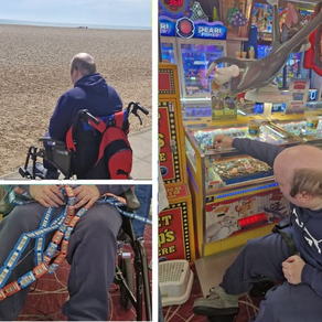 Carl had a lovely day out in Hastings recently....