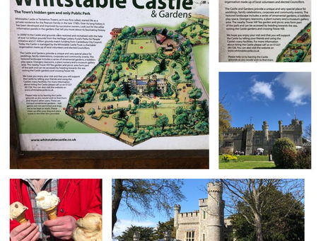 A day trip to Whitstable Castle for our Wayfield Road residents....