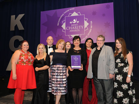 Fantastic evening at the Kent Charity Awards dinner