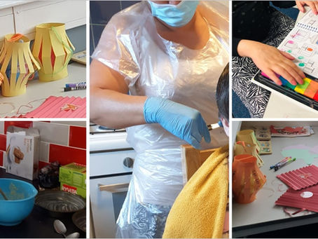 Beaver Lane making lanterns, cooking and pamper sessions