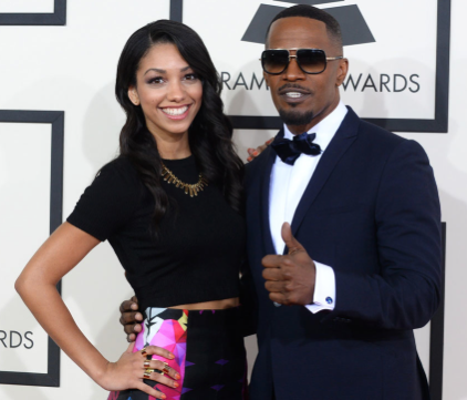 Jamie Foxx & Daughter Corinne