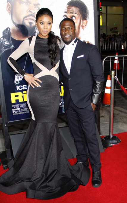 Kevin Hart & Fiance` Eniko Parrish