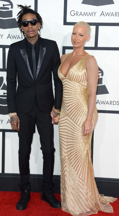 Wiz Khalifa & Wife Amber Rose