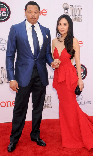 Terrance Howard and Miranda Howard