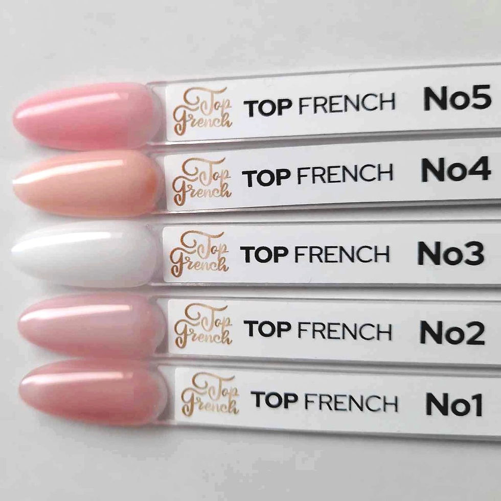 Nuancier Top French No5, nuance nude naturelle.