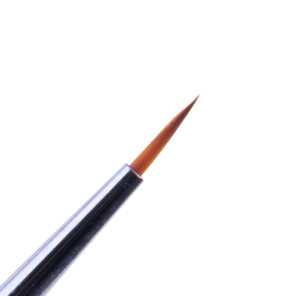 Miniature : Pinceau pour manucure, nail art – poils 7 mm