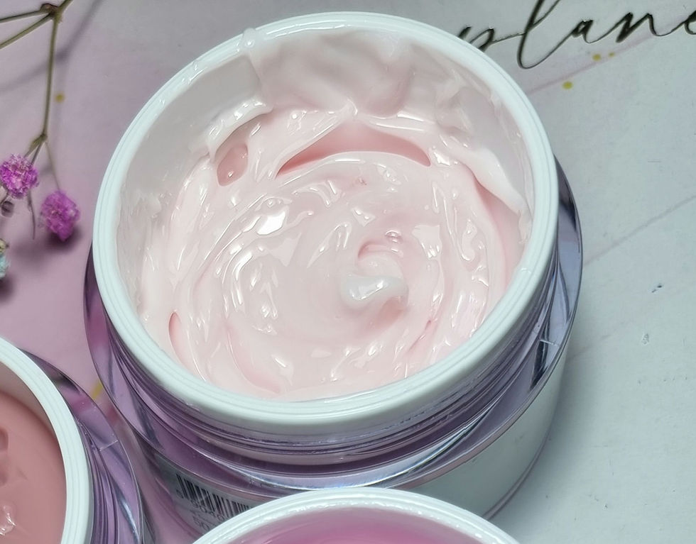 Miniaturbild: Gel de construction Jelly PRO Ivory – texture crème, vue du dessus