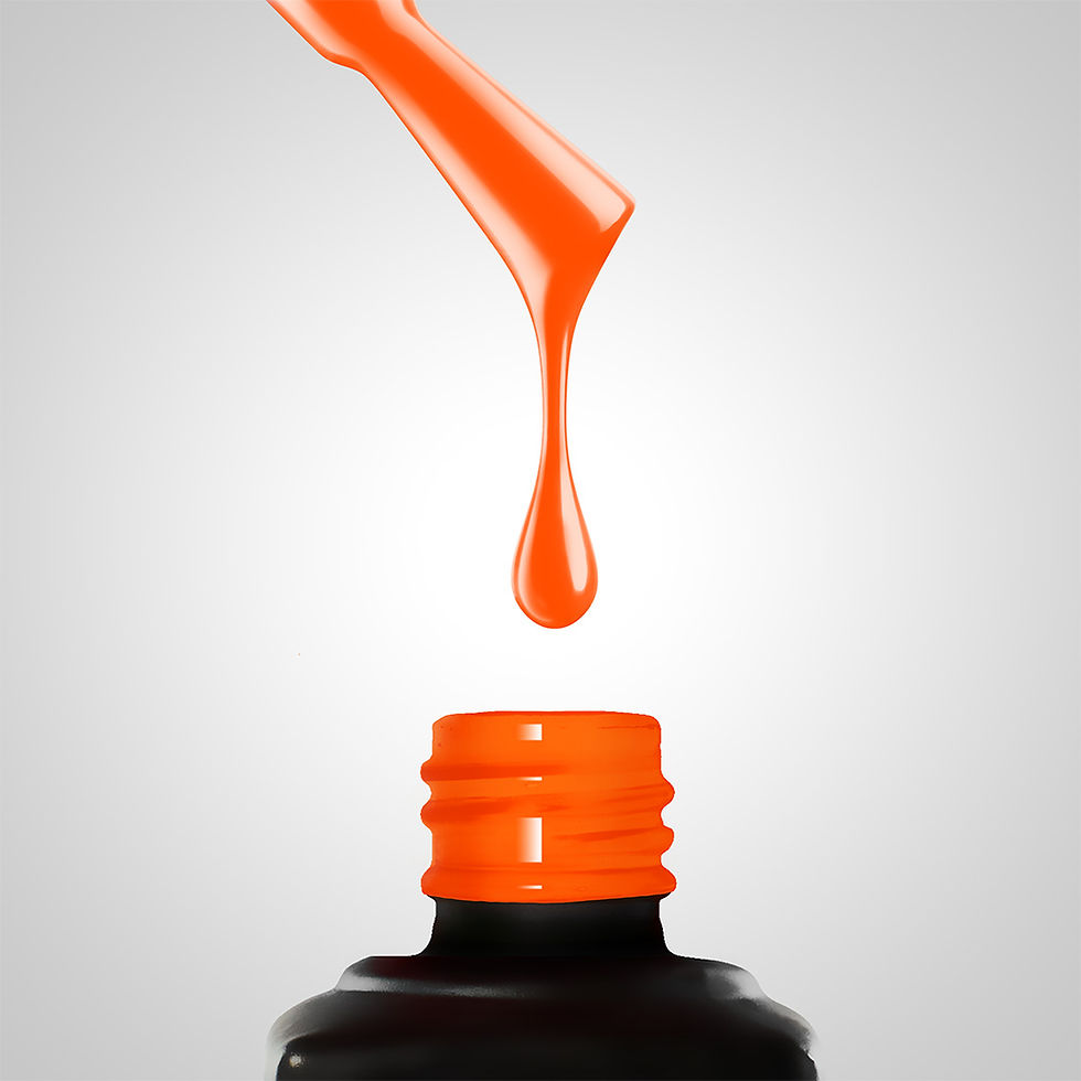 vernis orange néon Orange Heat avec finition ultra brillante