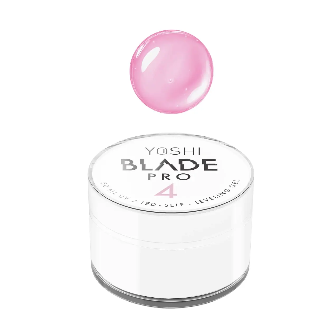 Pot de gel de construction Yoshi Blade Pro n°4, présenté seul.
