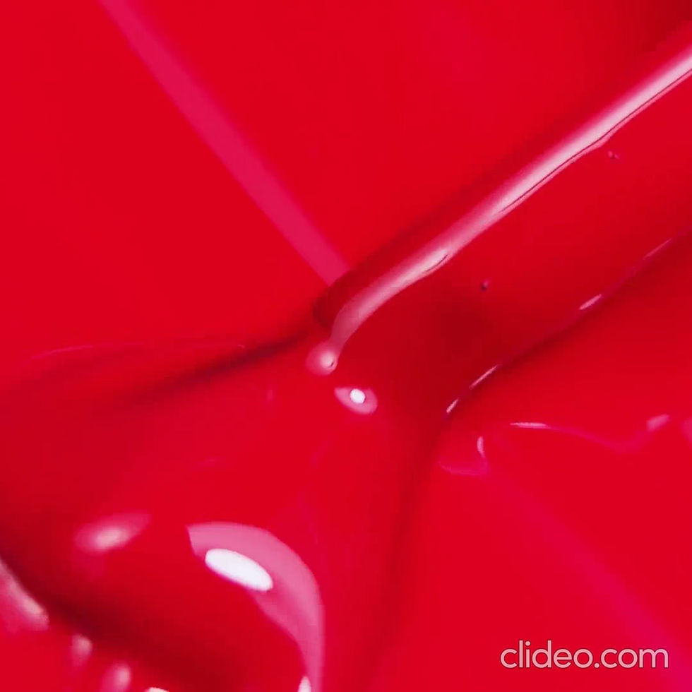Miniature : Vidéo montrant l’intensité et la couvrance du vernis néon rouge Hot Lava